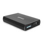 Tooq Boîtier Externe 3.5 pouces SATA USB 3.0 Noir Aluminium