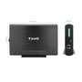 Tooq Boîtier Externe 3.5 pouces SATA USB 3.0 Noir Aluminium