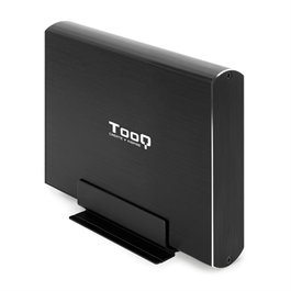 Tooq Boîtier Externe 3.5 pouces SATA USB 3.0 Noir Aluminium