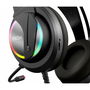 Casques avec Micro Gaming Krom Kappa Noir