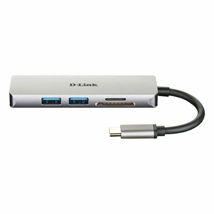 D-Link DUB-M530 Hub USB-C HDMI 4K et Lecteur de Cartes