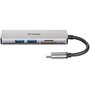 D-Link DUB-M530 Hub USB-C HDMI 4K et Lecteur de Cartes