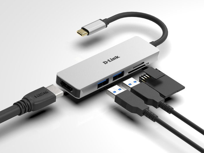 D-Link DUB-M530 Station d'accueil USB-C / Thunderbolt 3 avec HDMI