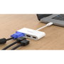 D-Link DUB-V310 Adaptateur Vidéo USB-C 3 Ports Blanc