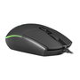 Clavier et Souris Gaming Mars Gaming MCPTKLES Noir Espagnol Qwerty