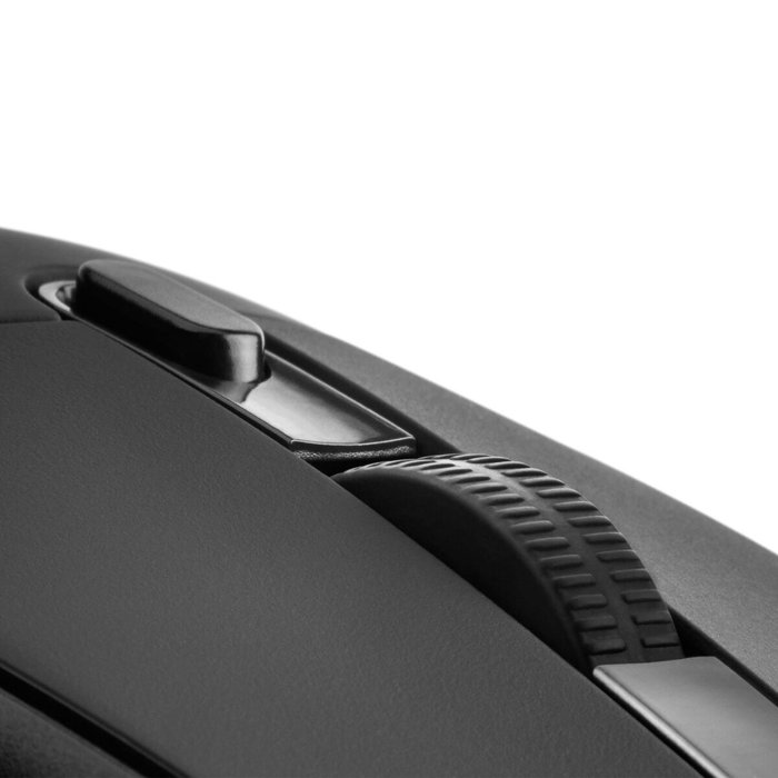 Clavier et Souris Gaming Mars Gaming MCPTKLES Noir Espagnol Qwerty