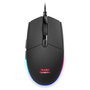 Clavier et Souris Gaming Mars Gaming MCPTKLES Noir Espagnol Qwerty