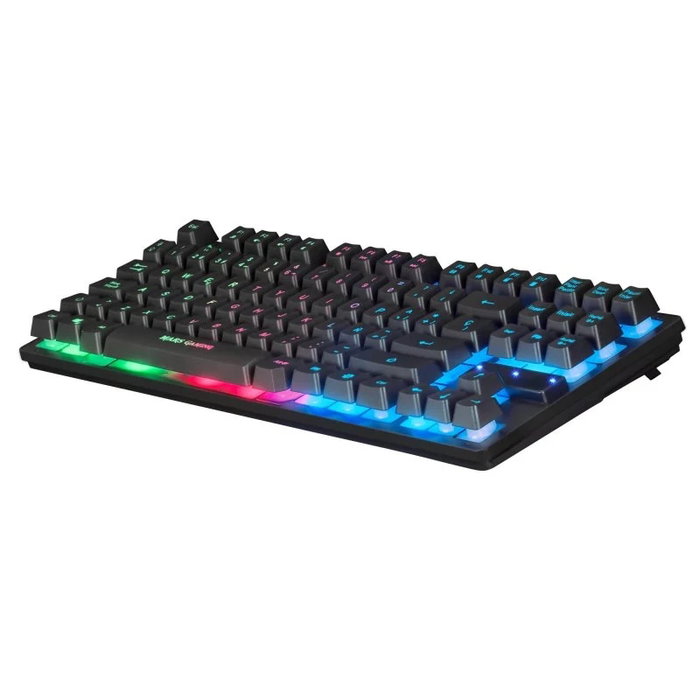 Mars Gaming MCPTKLES Combo Clavier + Souris Gaming H-Mech RGB TKL 3200 DPI Noir