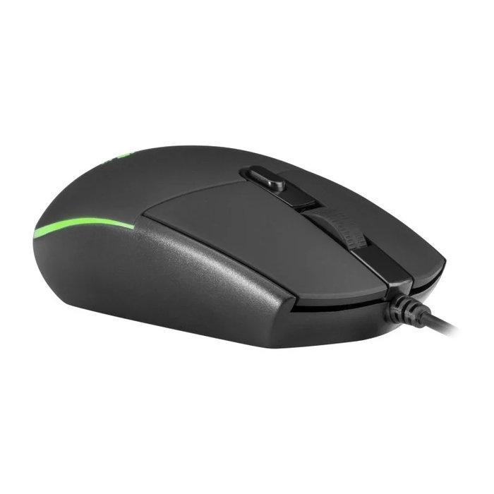 Mars Gaming MCPTKLES Combo Clavier + Souris Gaming H-Mech RGB TKL 3200 DPI Noir