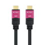 Nanocable Cable HDMI V2.0 4K@60Hz 18Gbps, 15 m, Noir