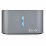 Dock Station Dual TooQ TQDS-805G 2.5"-3.5" HDD/SSD SATA USB 3.0 Gris