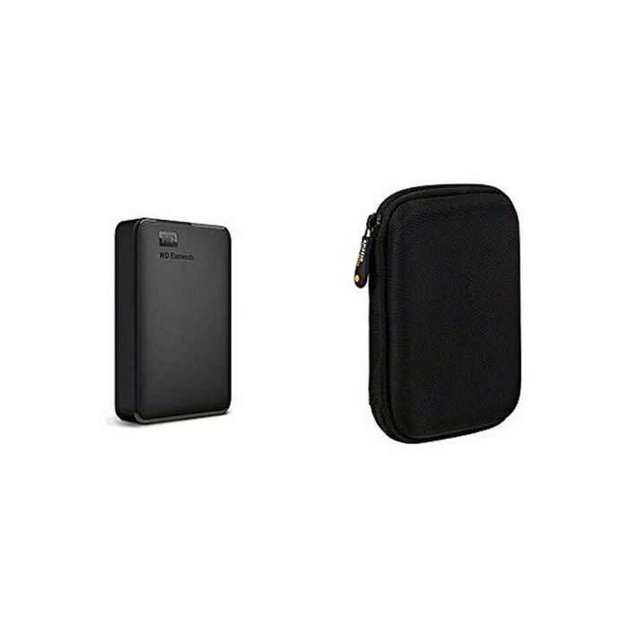 Disque Dur Externe Western Digital WD Elements Portable Noir 4 TB Disque Dur Externe Western Digital WD Elements Portable Noir 4 TB