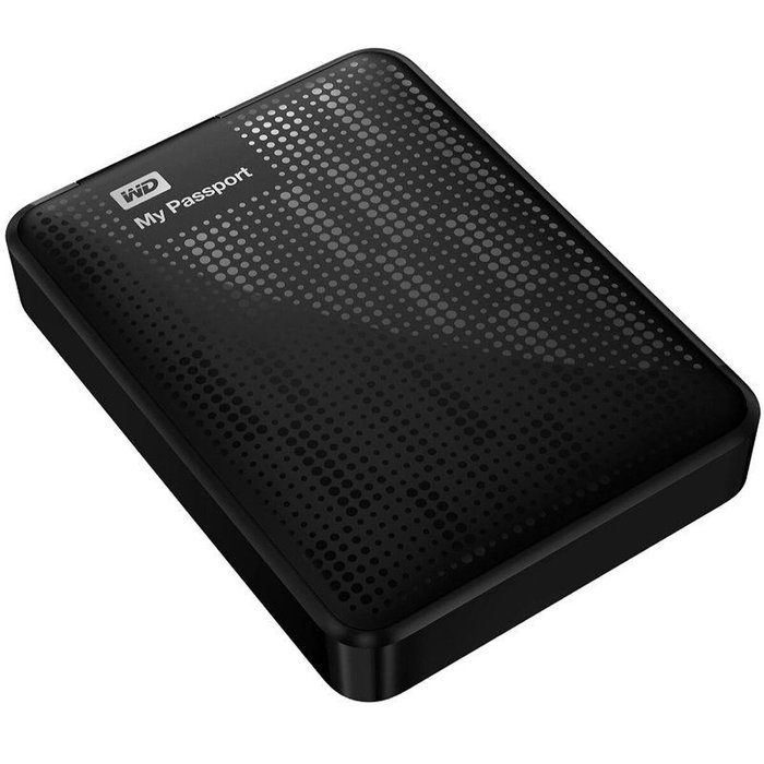 Western Digital WD My Passport Disque dur externe portable 1 To USB 3.2 Gen 1 avec sauvegarde automatique, cryptage AES 256 bits