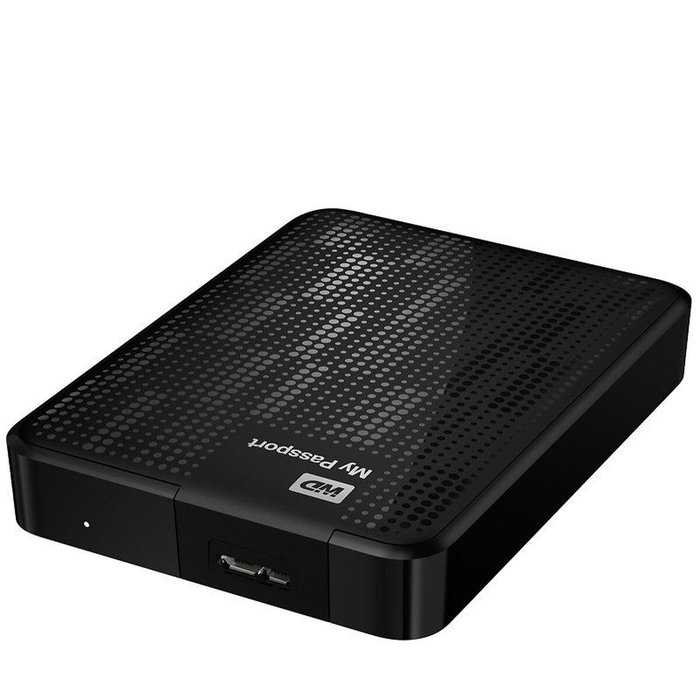 Western Digital WD My Passport Disque dur externe portable 1 To USB 3.2 Gen 1 avec sauvegarde automatique, cryptage AES 256 bits