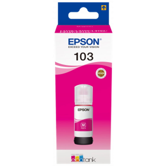 Epson C13T00S34A10 Cartouche EcoTank 103 Magenta Encre pour Imprimante