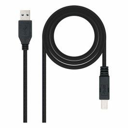 NANOCABLE Câble USB 3.0 Type-A vers Type-B, 2m, Noir