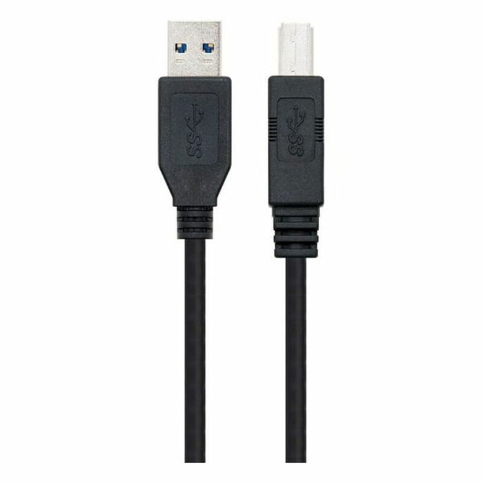 Câble USB NANOCABLE 10.01.0802-BK Noir
