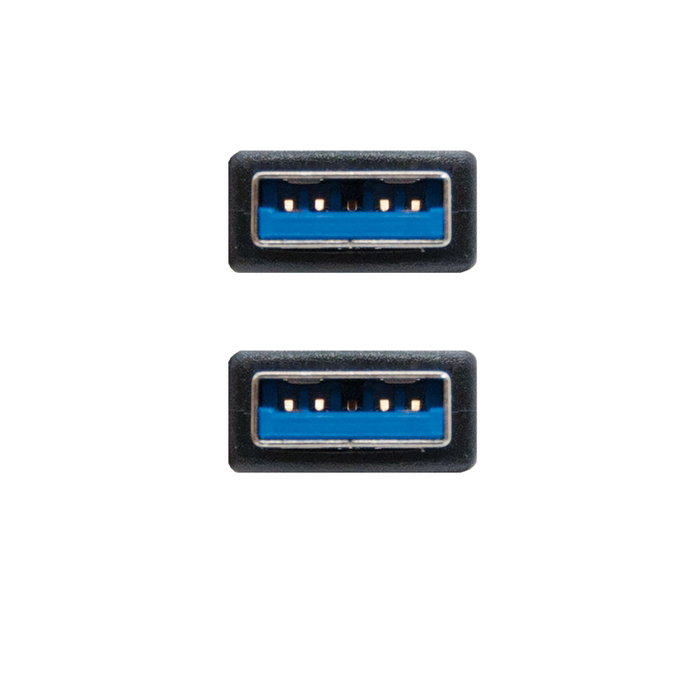 Nanocable 10.01.1001-BK Câble USB 3.0 Type A Mâle-Mâle Noir 1 m