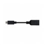 Nanocable 10.01.4201 Câble USB 3.1 Type-C vers USB-A Femelle OTG 5Gbps 15 cm Noir