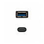 Nanocable 10.01.4201 Câble USB 3.1 Type-C vers USB-A Femelle OTG 5Gbps 15 cm Noir