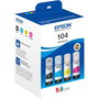 Epson Multipack d'encre EcoTank 104 (C13T00P640)