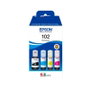 Epson Multipack d'encre EcoTank 102 (C13T03R640) - Noir, Cyan, Magenta, Jaune