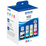 Epson Multipack d'encre EcoTank 102 (C13T03R640) - Noir, Cyan, Magenta, Jaune