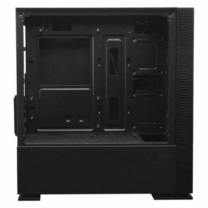 Mars Gaming MCZ Premium Boîtier PC Micro-ATX avec 2 ventilateurs RGB, USB 3.0, fenêtre acrylique, noir