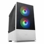 Mars Gaming MCZ Premium Boîtier PC Micro-ATX avec 2 ventilateurs RGB, USB 3.0, fenêtre acrylique, noir
