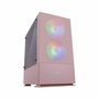 Mars Gaming MCZ Premium Boîtier PC Micro-ATX avec 2 ventilateurs RGB, USB 3.0, fenêtre acrylique, noir