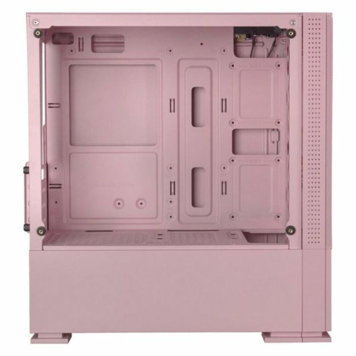 Mars Gaming MCZ Premium Boîtier PC Micro-ATX avec 2 ventilateurs RGB, USB 3.0, fenêtre acrylique, noir