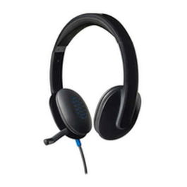 Casques avec Microphone Logitech 981-000480 Noir