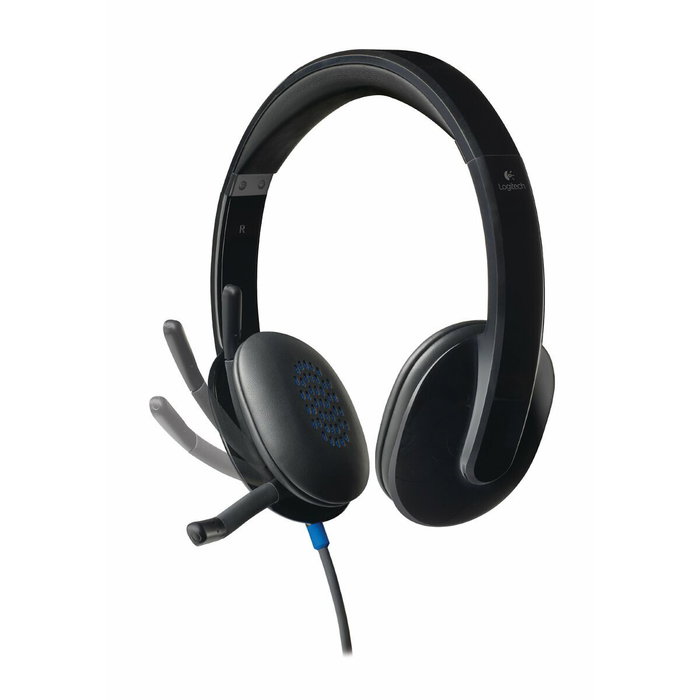 Casque avec Microphone Gaming Logitech H540 Blanc Noir