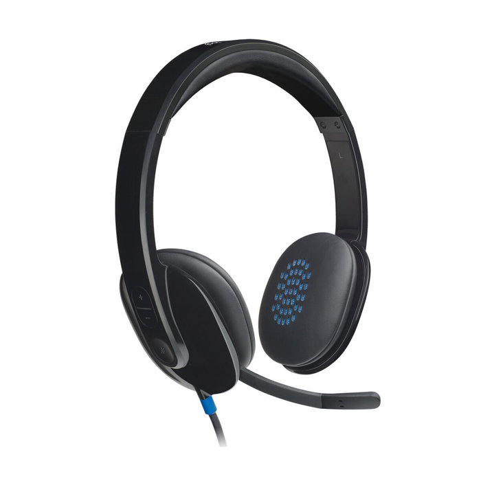Casque avec Microphone Gaming Logitech H540 Blanc Noir