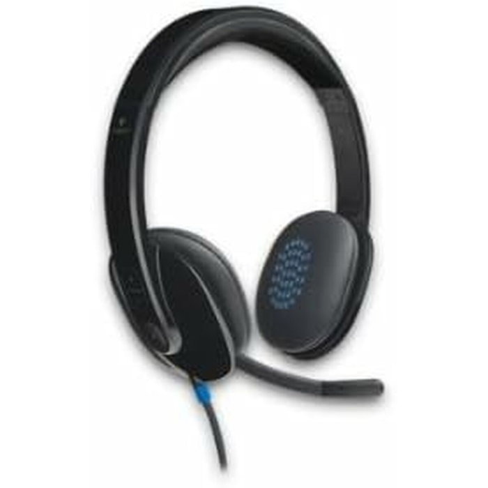 Casque avec Microphone Gaming Logitech H540 Blanc Noir