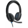 Casque avec Microphone Gaming Logitech H540 Blanc Noir