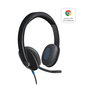 Casque avec Microphone Gaming Logitech H540 Blanc Noir