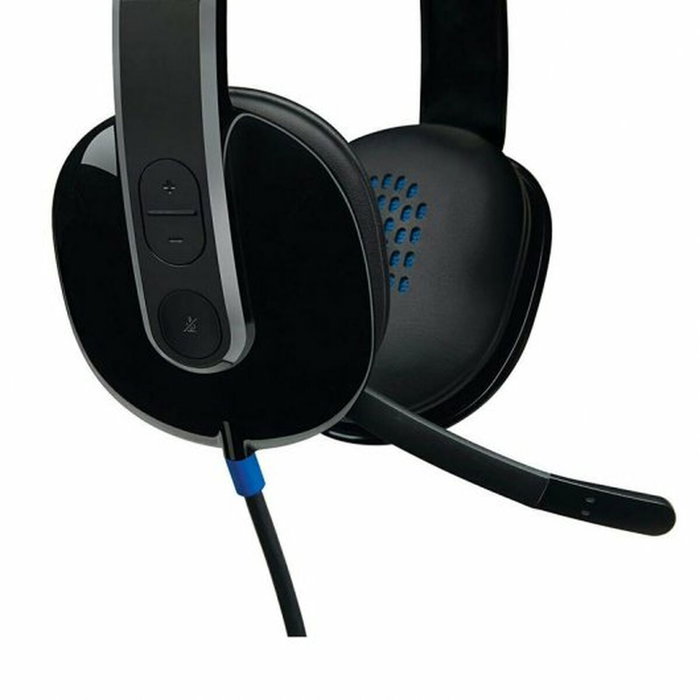 Casque avec Microphone Gaming Logitech H540 Blanc Noir