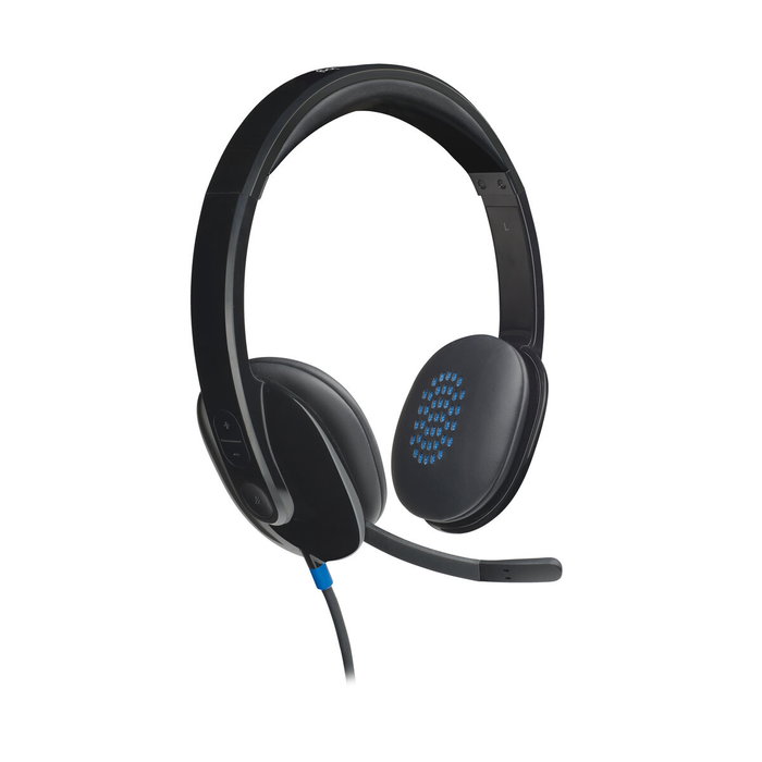 Casque avec Microphone Gaming Logitech H540 Blanc Noir
