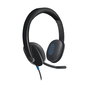 Casque avec Microphone Gaming Logitech H540 Blanc Noir