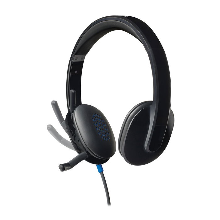 Casque avec Microphone Gaming Logitech H540 Blanc Noir