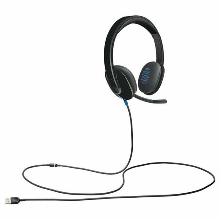 Casque avec Microphone Gaming Logitech H540 Blanc Noir