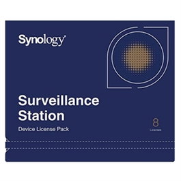 Synology Licence pour 8 Caméras Supplémentaires - Pack d'Extension pour Surveillance Station et NAS Synology
