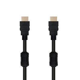 Nanocable Câble HDMI Haute Vitesse 10 m - Version 1.4 avec Ethernet, 4K, 3D, Audio Retour, Noir