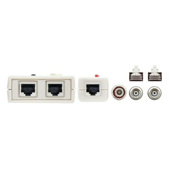 NANOCABLE Testeur de Câbles Professionnel RJ11/RJ12/RJ45 et Coaxial 10.31.0303