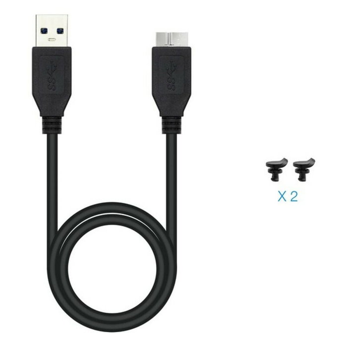 Boîtier Externe TooQ TQE-2281G SSD M.2 M.2 USB 3.1 SATA Micro USB B USB 3.2 Boîtier Externe TooQ TQE-2281G SSD M.2 M.2 USB 3.1 SATA Micro USB B USB 3.2