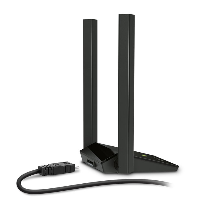 TP-Link Archer T4U Plus Adaptateur USB Wi-Fi sans fil AC1300 double bande avec antennes hautes performances TP-Link Archer T4U Plus Adaptateur USB Wi-Fi sans fil AC1300 double bande avec antennes hautes performances