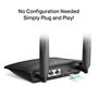 TP-Link TL-MR100 Routeur WiFi N 4G LTE 300 Mbps, LAN/WAN, Nano SIM, Deux Antennes Externes