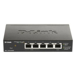 D-Link DGS1100-05PDV2 Switch 5 ports Gigabit PoE Smart Managed