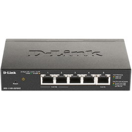 D-Link Switch 5 Puertos Gigabit Poe Powered Gestionnaire Intelligent 2 Ports PoE Métal